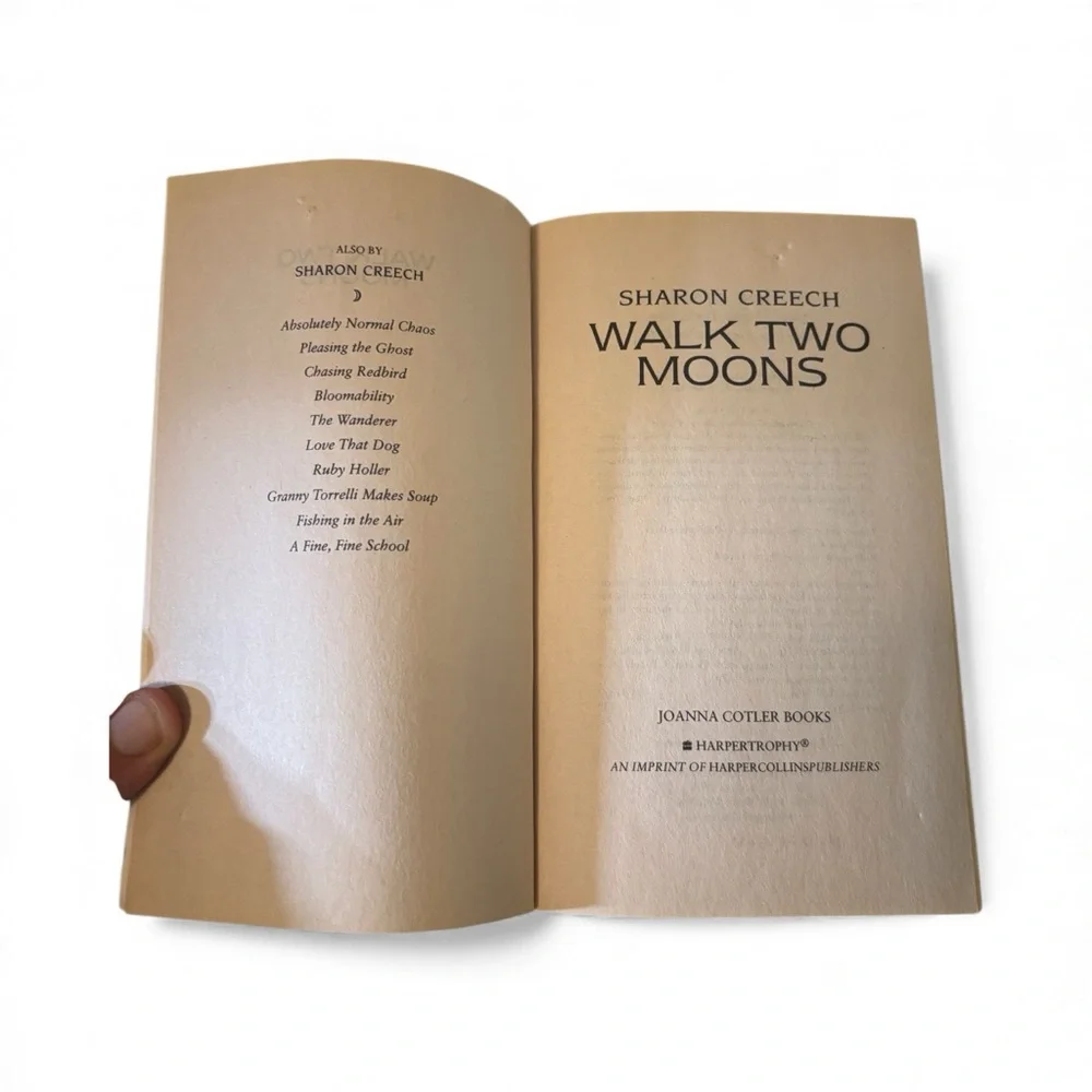 Walk Two Moons - By Sharon Creech Used Book Paper Back